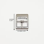 Y4004-Buckle 16MM 0.63 inch, 16 mm Center Bar Buckles #Y4004-50/100pk