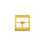 Y4004-Buckle gold 0.71″ | 18 mm Center Bar Buckles #Y4004-50/100pk