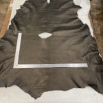 Economy Lambskin Nappa Leather 2 oz Pearl Dark Olive
