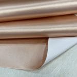 LUX-1004 Rose Polyester Satin with Backing | 5 Yard