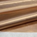 LUX-1005 Beige Polyester Satin with Backing | 5 Yard