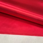 LUX-1008 Red Polyester Satin with Backing | 5 Yard
