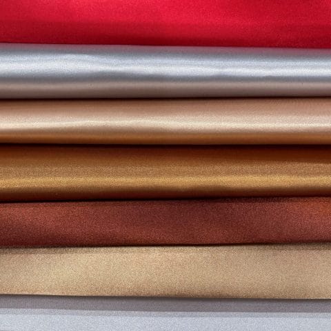 Satin Fabric Polyester Satin with Backing | 5 Yard