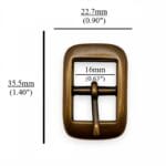 0.63″| 16mm Center Bar Buckles Y1018