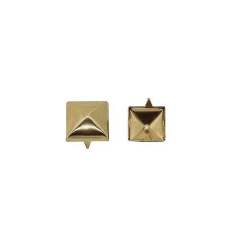 A60-10mm Pyramid Nailhead Gold-Avetco 0.39″ | 10mm Pyramid Nailhead A60– Pack of 200 – GOLD