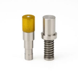 A_digital_photograph_displays_two_cylindrical_metal_die_setters_on_a_white_background Rivet Tooling Set R002 – For Rivets R0015.5