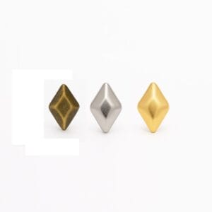 Diamond NailHead NH69 Antique Brass Nickel and Gold -Avetco Die Setter Tool for NH69 Diamond Nailhead