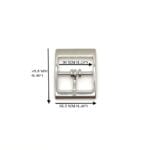 Y4004-Buckle-Size-30MM-1 1.18 inch, 30 mm Center Bar Buckles #Y4004-50/100pk