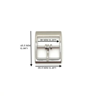 1.18″ | 30 mm Center Bar Buckles #Y4004-50/100pk
