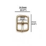 Y860010MM 0.39″ | 10mm Center Bar Buckle #Y8600-100pk