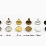 Double Cap Rivets 9 x 8mm | 500 Sets – R0038