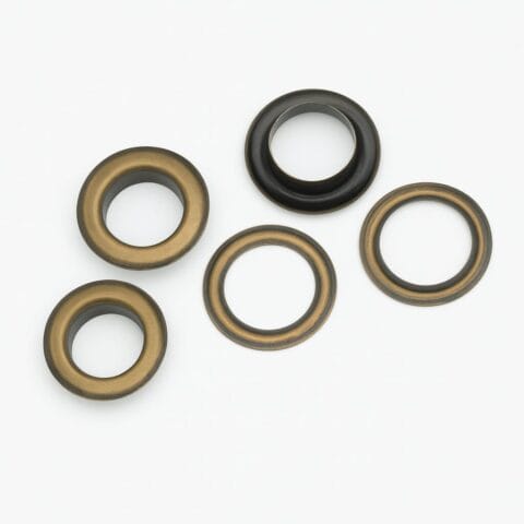 21mm Beveled Grommets EL2-Antique Brass-Avetco 0.83″| 21mm Beveled Grommet EL2 – 100pcs – ANTIQUE BRASS
