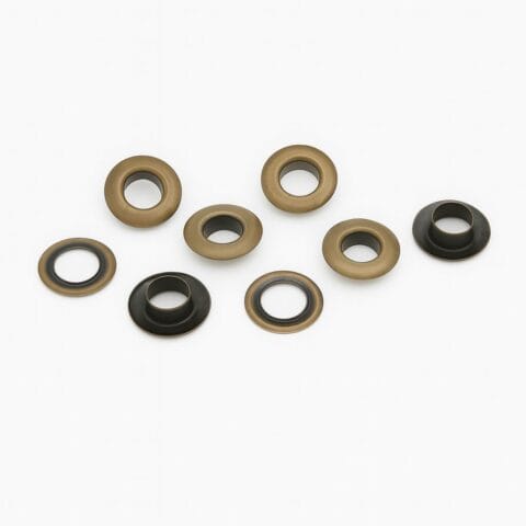 8.8mm Beveled Grommets EL2-Antique Brass-Avetco 0.35″| 8.8mm Beveled Grommet EL2-39L – 200 PCs – ANTIQUE BRASS