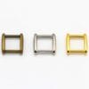 Rectangular Ring 3 finishing-AK85 2 15mm | 0.59" Rectangular Ring #AK85-10PCs