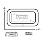Y7466-20mm-Illustrated Diagram-Avetco 20mm | (0.79″) Rectangle Ring # Y7466- 100PCs