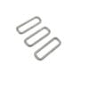 Y7466 Rectangle Ring Economy Nickel 1 20mm | (0.79") Rectangle Ring # Y7466- 100PCs