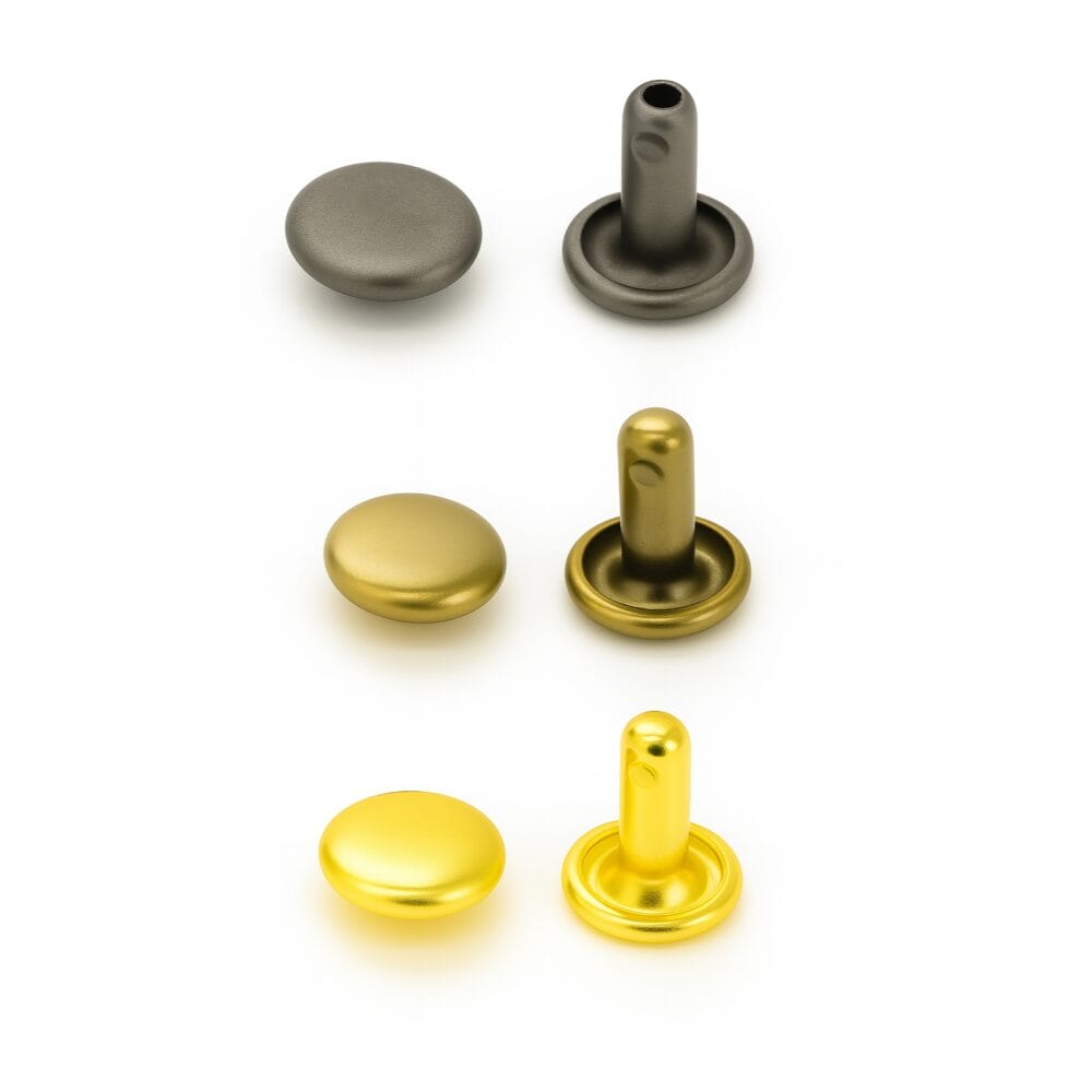 Double Cap Rivets 7.5 x 5.5mm | 500 Sets – R0025.5