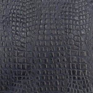 Avetco- Oltu Cow Leather Embossed-Navy Blue Oltu Crocodile Embossed 3oz Cow Leather – Neutral Tones | 22-24 SF.