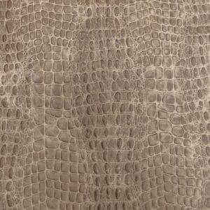 Avetco- Oltu Cow Leather Embossed Sand Oltu Crocodile Embossed 3oz Cow Leather – Neutral Tones | 22-24 SF.
