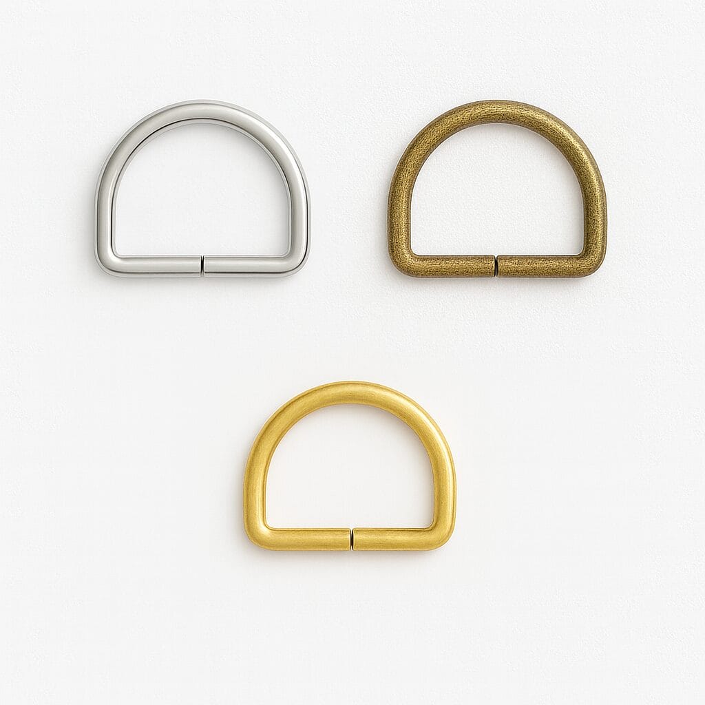 D-ring 3 finishing Y7460 10mm | 0.39" D-Ring #Y7460-100PCs