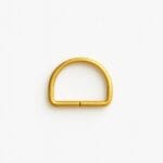D-ring Gold Y7460 20mm | 0.79″ D-Ring #Y7460- 50PCs