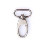 Y1313-Nickel 0.75″ | 19mm Push Gate Swivel Snap Hook #Y1313-10pk
