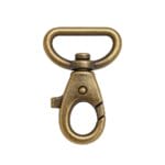 Y1326_Swivel_Snap_Hook_Antique_Brass 0.78″ | 20mm Trigger Swivel Snap Hook #Y1326-10pk