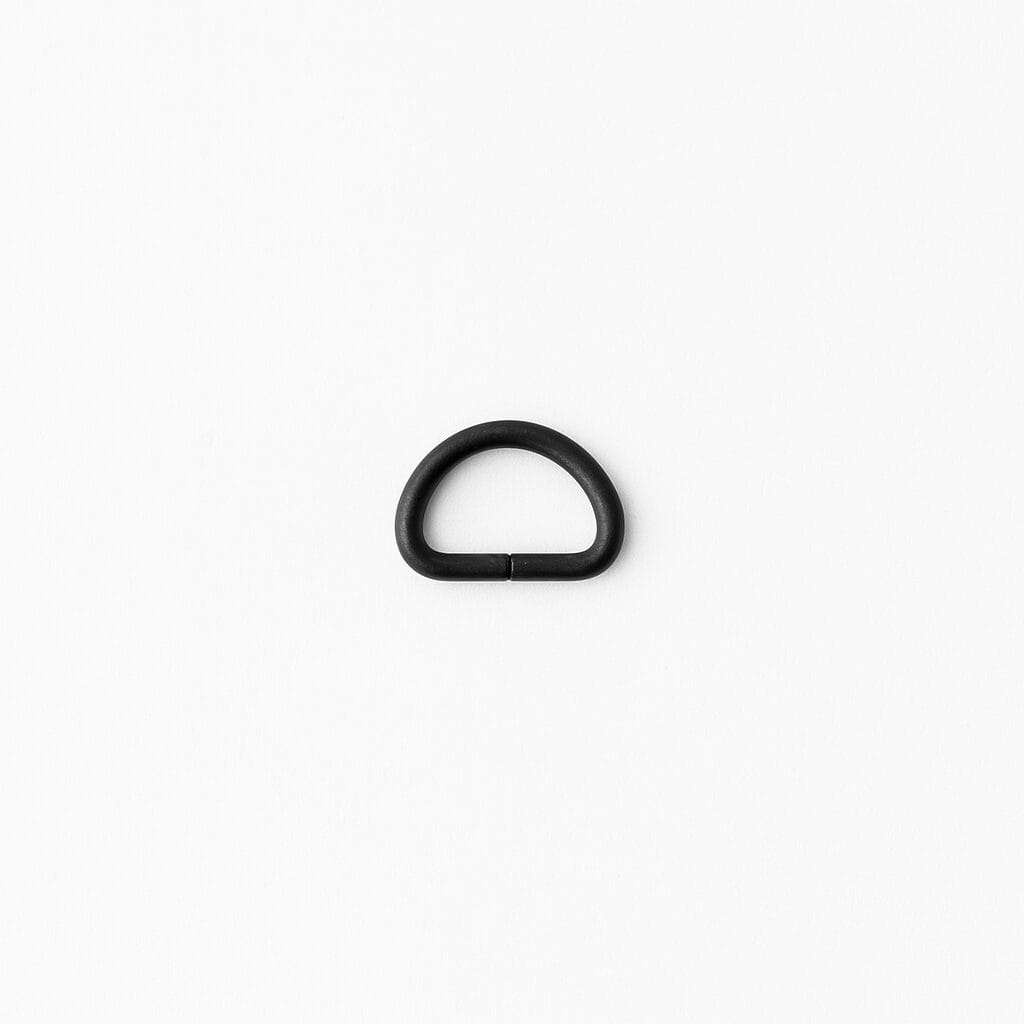 Y7460 13mm D-Ring Black 13mm D-Ring Y7460 for leathercraft and accessories – Avetco