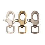 h13001-swivel-snap-hook-all-finishes-avetco Rectangular Twist Handbag Lock Closure #Y1702
