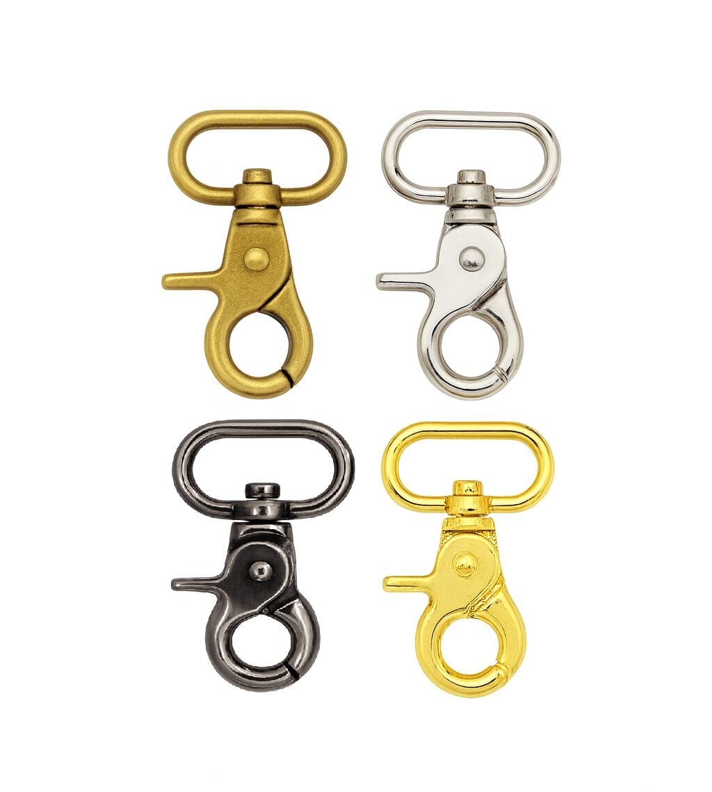 lobster-claw-swivel-snap-hook-y1967-all-finishes Y1967 Lobster Claw Snap Hook – 25mm (10pk)