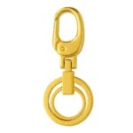 y1288-keyring-push-gate-swivel-snap-hook-gold-avetco Y1288 Keyring with Push Gate Swivel Snap Hook – (10pk)