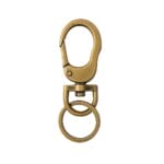 y1594-keyring-swivel-snap-hook-brushed-antique-brass-avetco Y1594 Push Gate Swivel Snap Hook with Key Ring – (10pk)