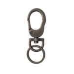 y1594-keyring-swivel-snap-hook-brushed-pewter-avetco Y1594 Push Gate Swivel Snap Hook with Key Ring – (10pk)