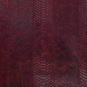 Hektor-Burgundy-Snake Embossed-Cow Leather-Avetco Hektor-Burgundy-Snake Embossed-Cow Leather-Avetco