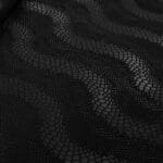 KOP-VMILKYWAY-BLACK Viking Milkyway Snake Embossed Cow Leather 3 oz | 22-24 SF