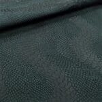 KOP-VMILKYWAY-DEEP TEAL Viking Milkyway Snake Embossed Cow Leather 3 oz | 22-24 SF