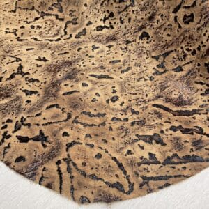 KP-200-2 Fire Cliff Fire Cliff Embossed Cow Leather – 2/3 oz
