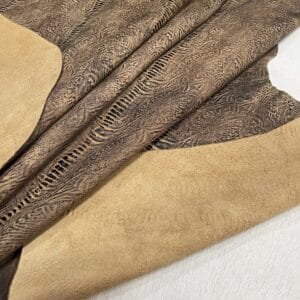 KP-200-4 Fossil Spine Fossil Spine Embossed Cow Leather – 2/3 oz