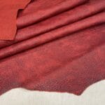 KP-204RED Reina Pebble Embossed Leather Cow Leather 3 oz | 22-24SF