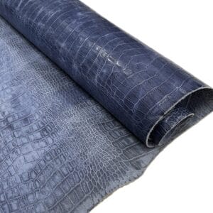 KP-221MBL Alligator Belly Embossed Cow Leather 3 oz | 22-24 SF.