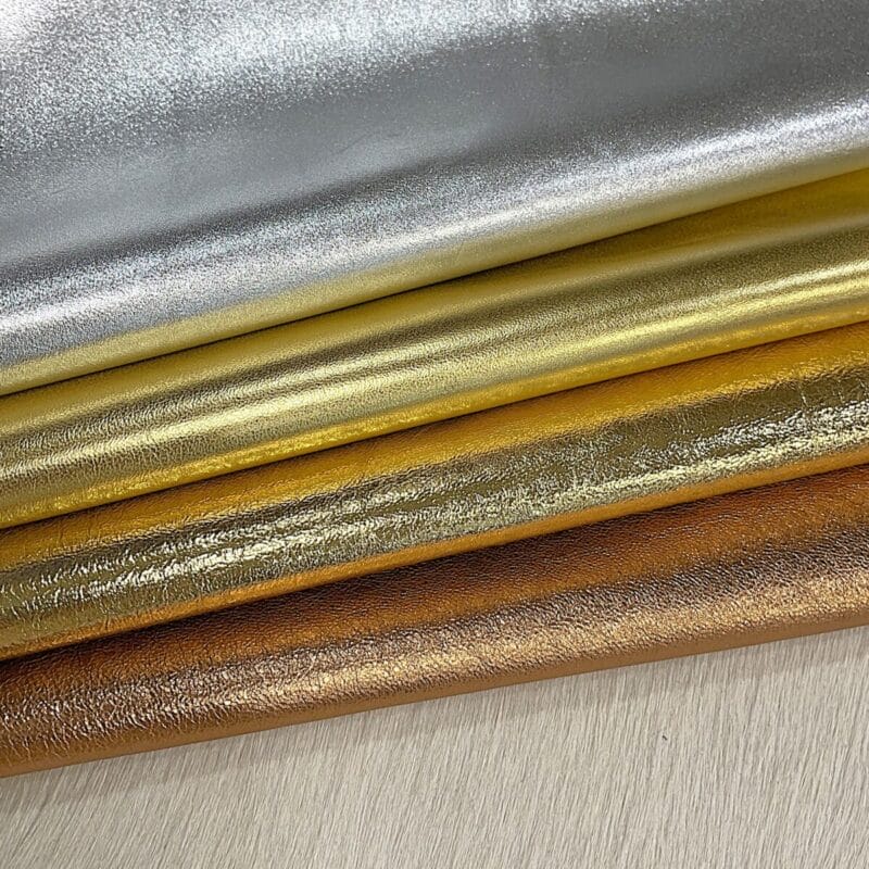 Metallic Lambskin Metallic Lambskin Leather 2 oz 8-10 sq. ft.