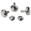 6200 Rivet-Nickel Nickel silver 6200 decorative rivets for leathercraft and handbags