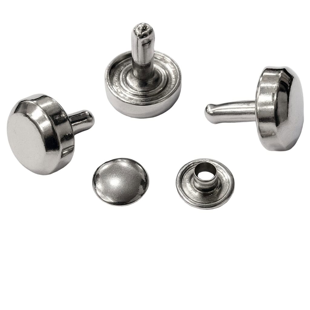 6200 Rivet-Nickel Nickel silver 6200 decorative rivets for leathercraft and handbags