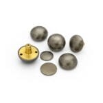 1.12″ | 28.5 mm Dome Rivets Brushed-BR588