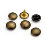 BR588DOME 48-78 AB 0.19″ | 4.8 mm BR588, Brushed Dome Rivets- 200pk