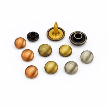 BR588DOME 4.8-7.8 0.31″ | 7.8 mm BR588, Brushed Dome Rivets-200pk