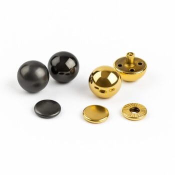 Hand Polished Dome Rivets - HP R588