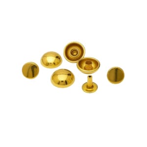 HPR588-gold-15-175mm 0.69″ | 17.5mm HPR588 Hand Polished Dome Rivets – 50pk