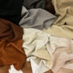 Premium Garment Pig Suede-Neutrals Premium Garment Pig Suede Leather 2 oz – Greens & Yellows