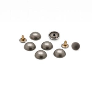 R588 Antique Nickel 15-175mm Dome Rivets Antique Nickel